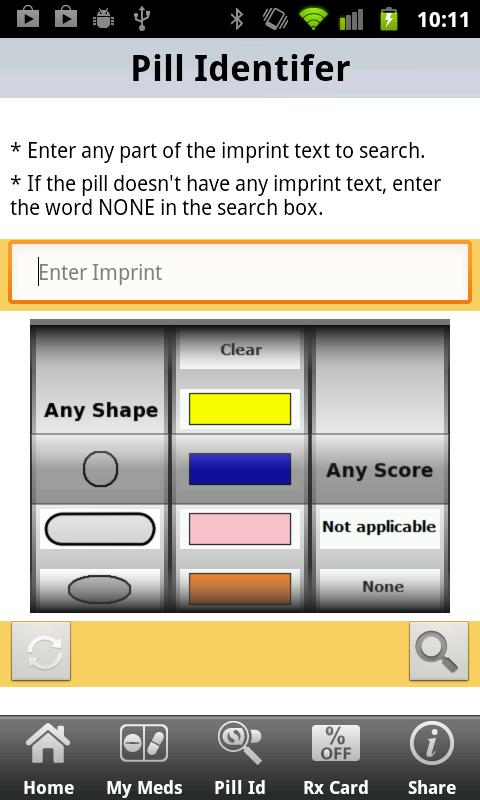 iPharmacy Pill ID &amp; Drug Info Screen 3