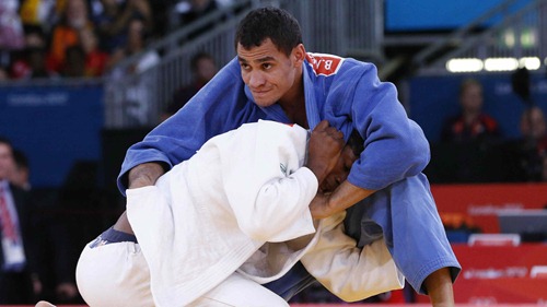 Bruno Mendonça é eliminado nas oitavas de final do judô em Londres