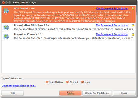 Extension Manager_LibreOffice