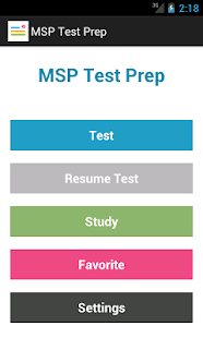MSP Test Prep Screenshots 0