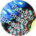 Famous brand shoelaces