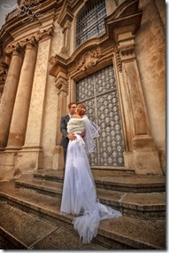 Фотографии со свадьбы в Праге и замке Брандис