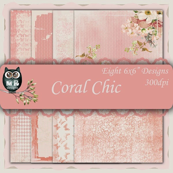 Coral Chic Front Sheet