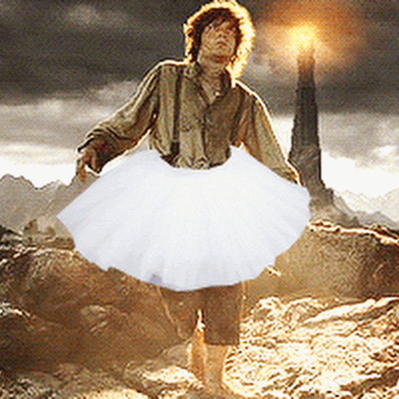 Gif divertido de frodo