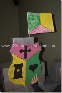 Homeschool Heraldry Study for Knight Unit Homeschool Heraldry Study for Knight Unit
