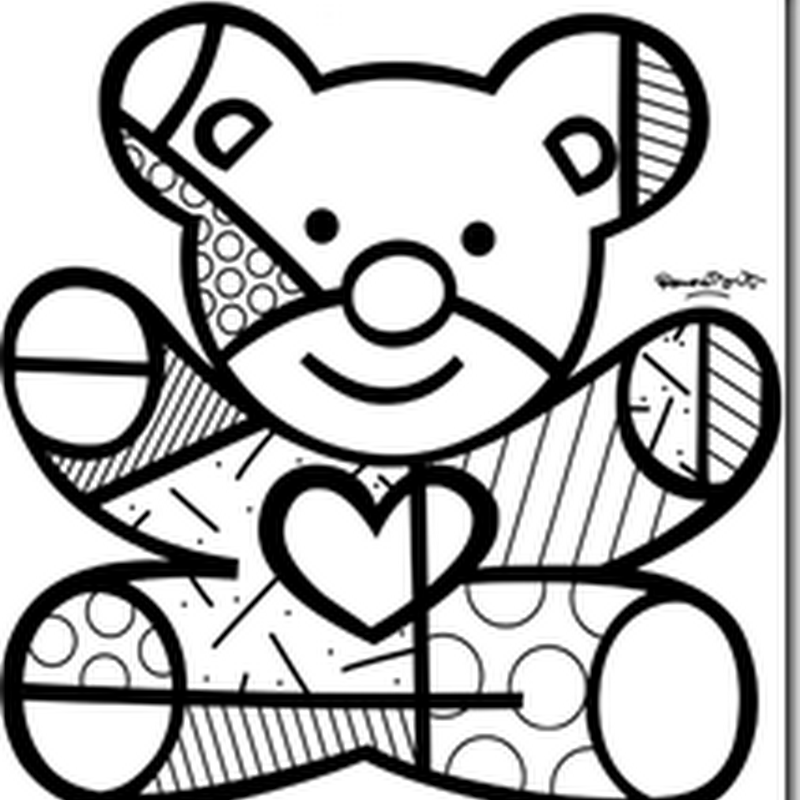 Pintura De Romero Britto Para Colorirpintura de romero britto para