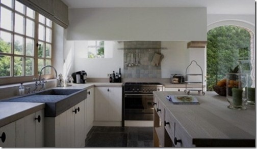 modern white kitchen via pinterest