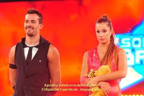 Agustín y Julieta en la definición final..JPG