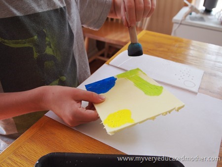summerfunprints2 #kidsartprojects #paintingwithkids #summerfun