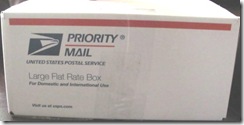 Military package flat rate priority15.95 size box