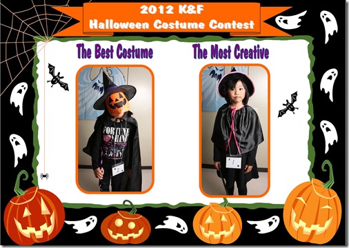 2012 Halloween Contest -  Mon - 2