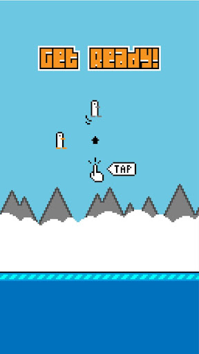 Flappy Retro Penguin