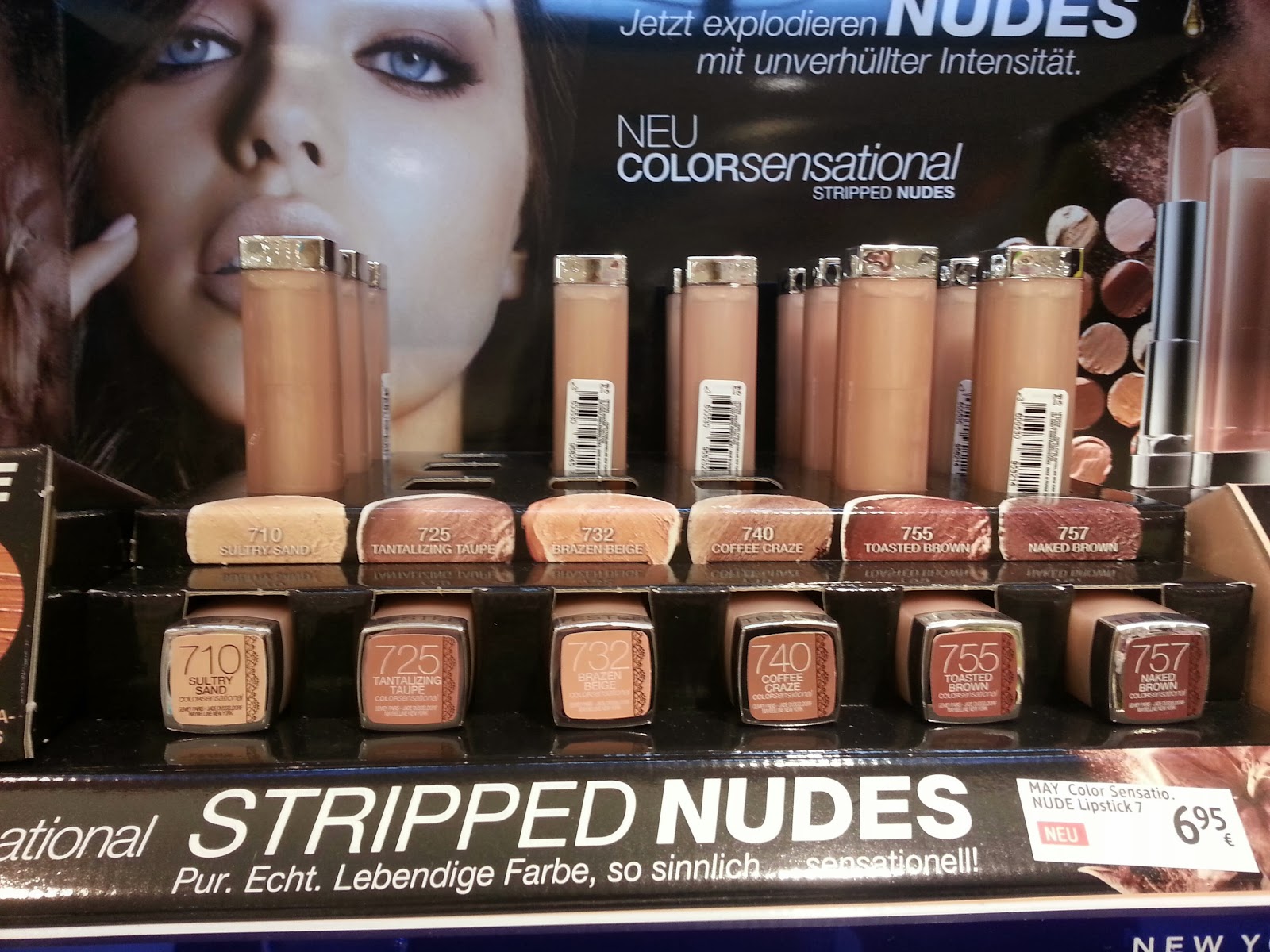 isibellaful: Neu - Maybelline Color Sensational Stripped Nudes