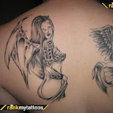 Good Vs Evil Tattoos : Chest Piece Good Vs Evil Chest Tattoo / A darkly colored good vs.