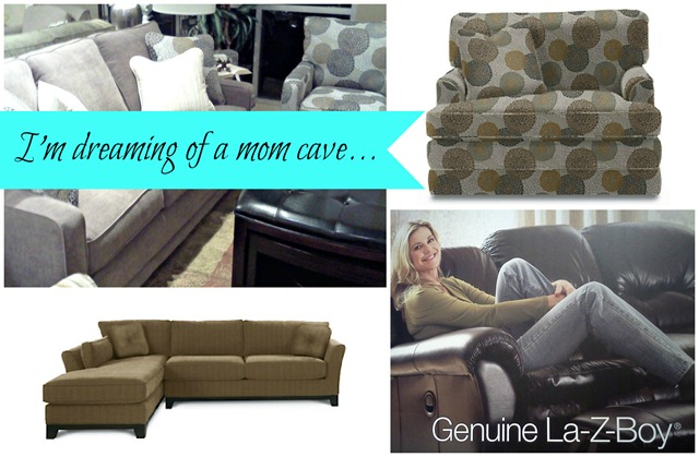 I'm Dreaming of #momcave with La-Z-Boy furniture