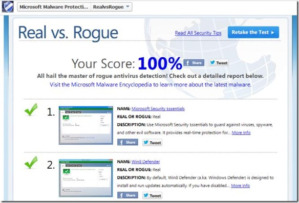 Quiz Microsoft Real vs. Rogue