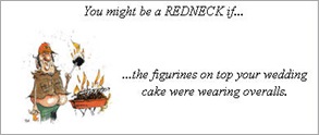 Redneck wedding joke