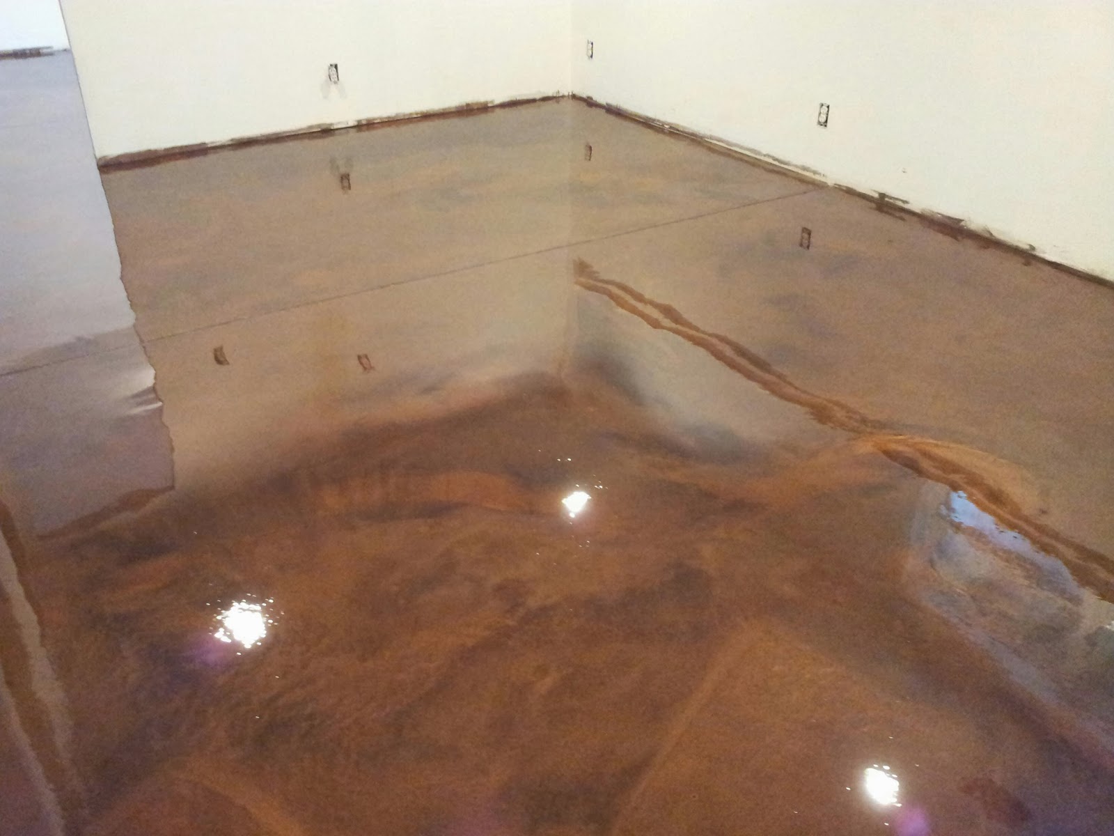 RockSolid Custom Concrete Columbia Missouri concrete staining