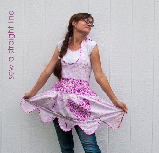 Remixing See Kate Sew’s Ruffled Apron