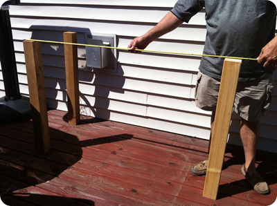 Easy potting bench tutorial 