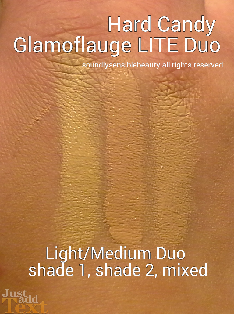 Hard Candy Glamoflauge LITE Concealer Review & Swatches of Shades