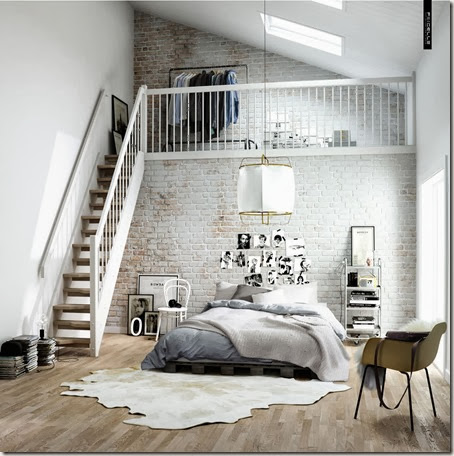 airy-and-fresh-Scandinavian-bedroom-with-upstairs-closet.-by-Pikcells-Visualisation-Studio