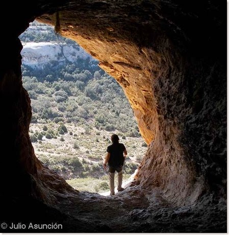Interior de la Cueva de San Pascual - Ayora