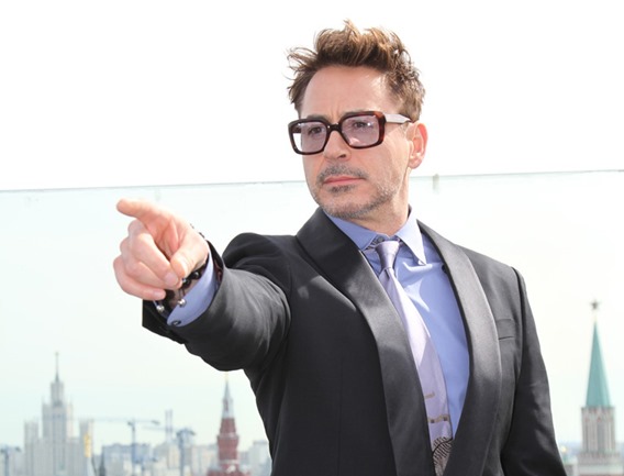 MARVEL's "Iron Man 3" Moscow Press Tour_Robert Downey, Jr.