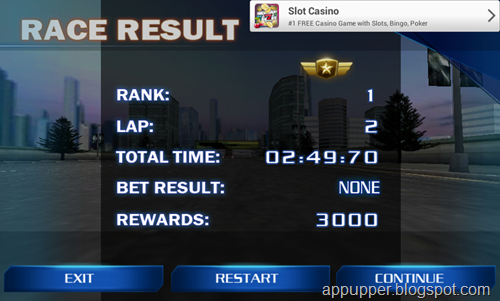 Free Download Fast Racing 3D v1.0 Android Game (APK)
