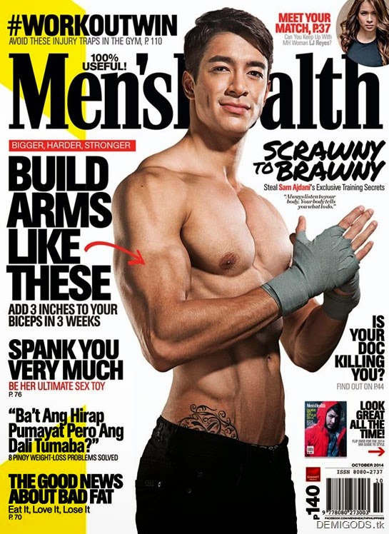 Sam Ajdani Men's Health Philippines cover
