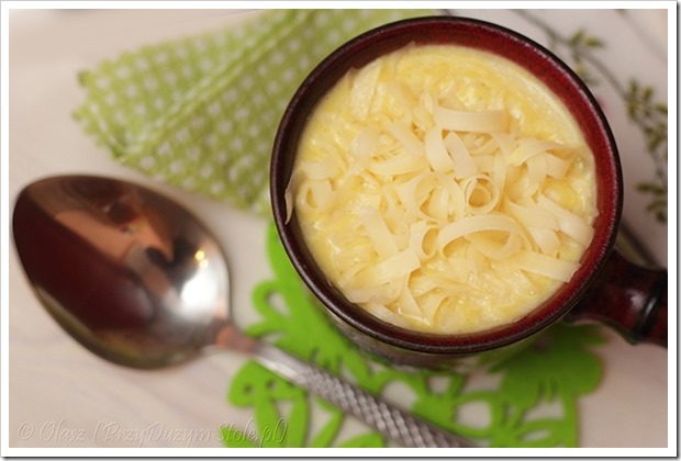 Przy Dużym Stole: najszybsza zupa-krem - fasolowa z kukurydzą i tartym serem