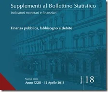 Supplemento al Bollettino di Finanza Pubblica. Aprile 2013
