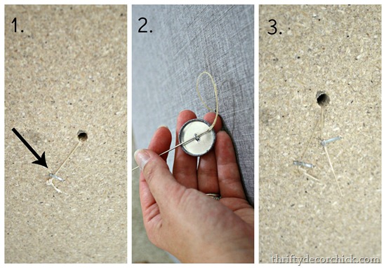 how to tuft a headboard