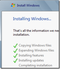 Installazione Windows 8