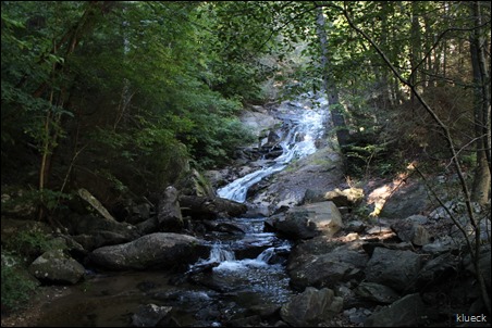 waterfall at Camp Frank D. Merrill