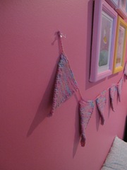 Knit Bunting and Yarn Letters