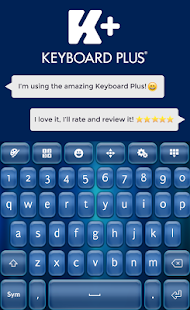 Lastest Keyboard Plus Blue APK for Android