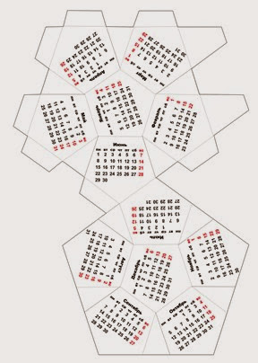 календарь многогранник 2015
