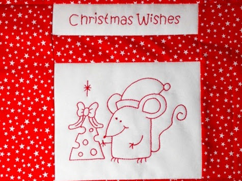 Christmas Wishes Stitchery {Project}