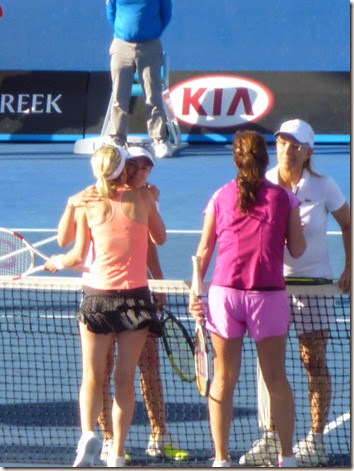 Austin, Fernandez, Hingis & Navratilova