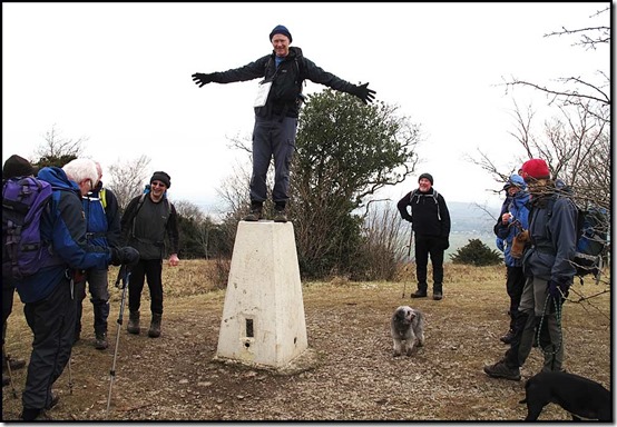 The Trig Point just had to be climbed