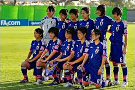 Japón, Campeón Mundial Femenino Sub 17