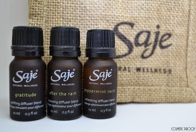 Sage Natural Wellness Peppermint Twist After The Rain Gratitude Diffuser Blend