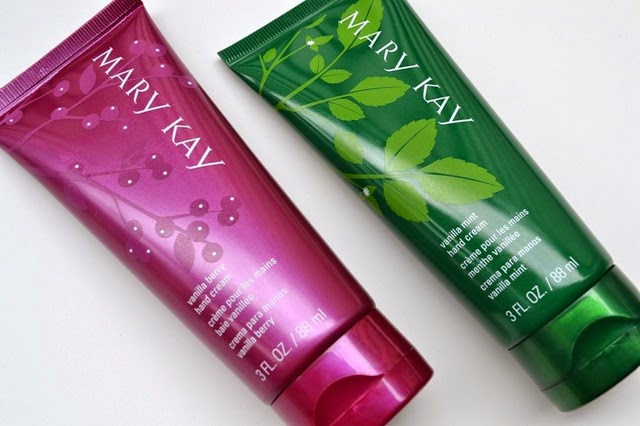 Mary Kay Little Gifts Hand Cream in Vanilla Mint and Vanilla Berry