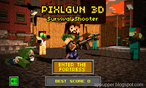 Free Download Pixlgun 3D Survival Shooter v2.7 Android Game (APK)