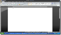 MS Word Black color MS Word Black color