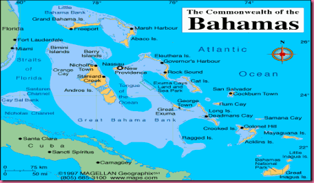 Foto Cartina Bahamas 2