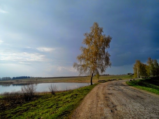 Типичный апрель в Смоленском районе, г. Смоленск