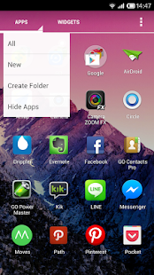 Mini Launcher(Kitkat UI) - screenshot thumbnail