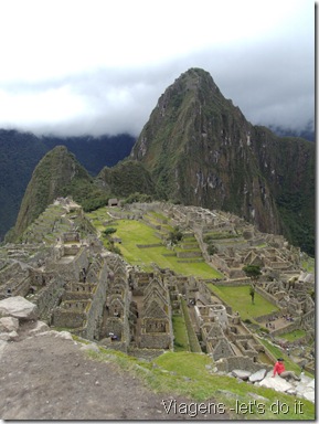 Santuário de Machu Picchu com vista para o Huaynapicchu